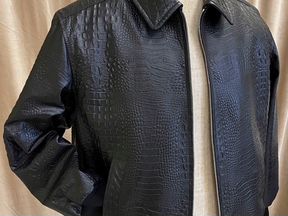 Кожаная мужская куртка на заказ пошив