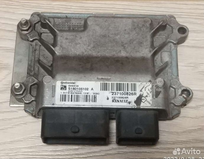 Эбу EMS3130 Renault Duster под автопривязку