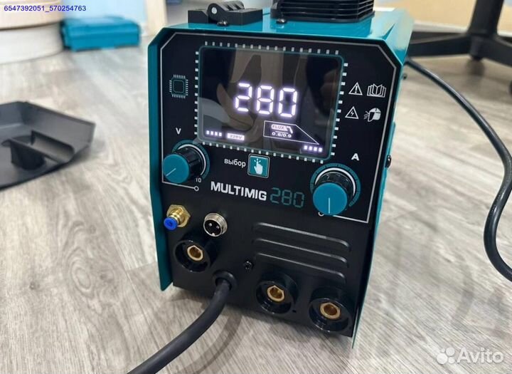 Сварочный аппарат роторм 4в1 mma mig flux lift tig (Арт.41421)