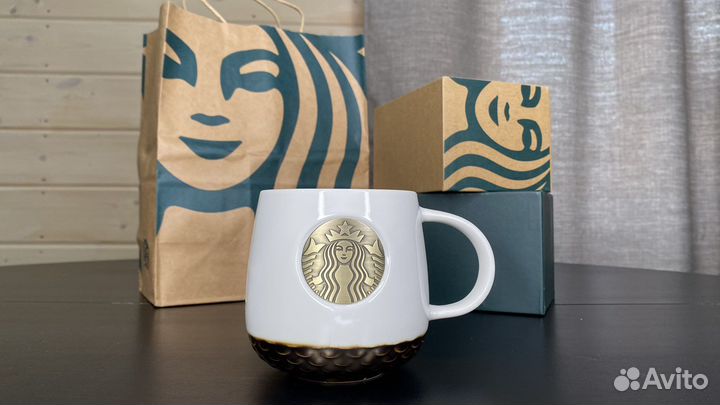 Кружка starbucks новая подарок + пакет