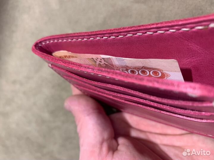 Катхолдер визитница натуральная кожа женский