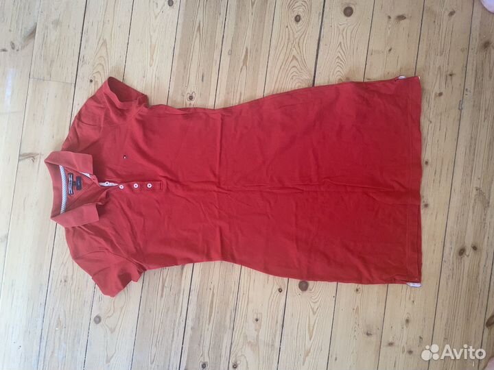 Платье красное Tommy Hilfiger 44