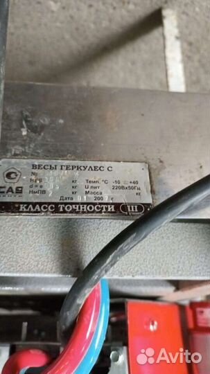 Весы платформенные CAS Геркулес 300 C