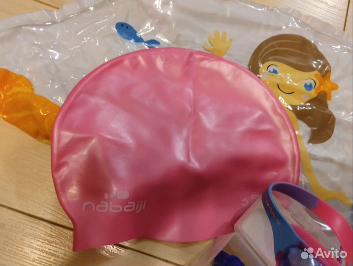 Плавательная шапочка детская