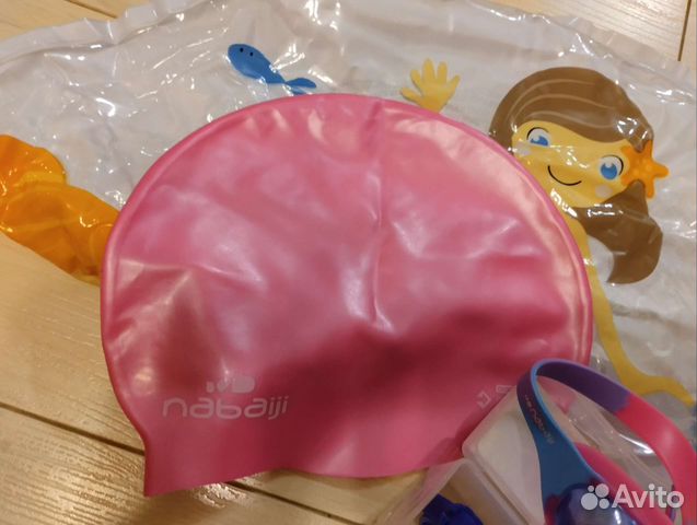 Плавательная шапочка детская