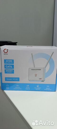 Роутер Cat 6 сво 5гц Все Сим Безлимит Интернет