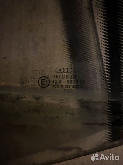Стекло заднее правое audi 100 44 кузов