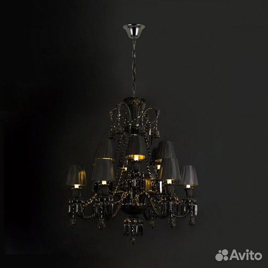 Подвесная люстра Loft it Zenith 10210/12 Black