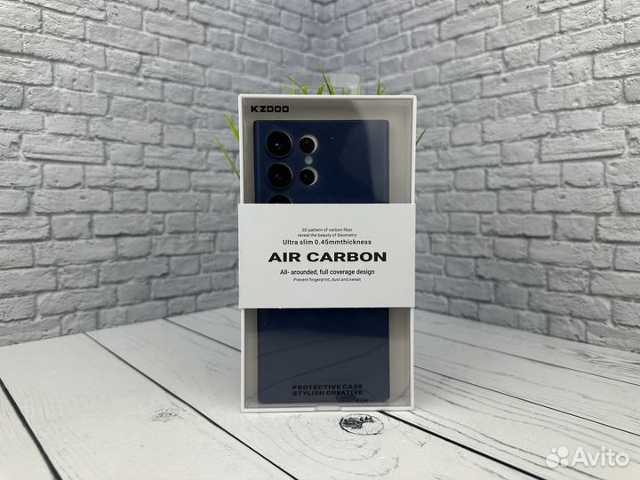 Ультратонкий чехол Kzdoo AirCarbon для Samsung