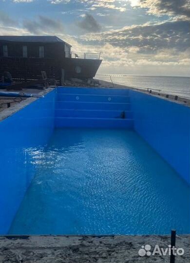 Бассейн 5м*3м*1.5м(из чаши полипропилена)