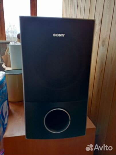 Колонки и кабели от домашнего кинотеатра sony