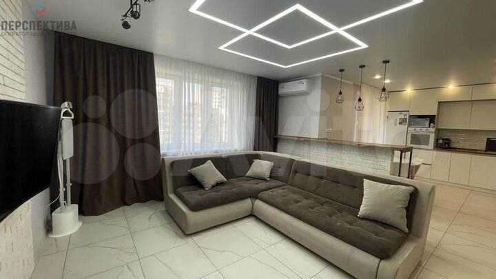 3-к. квартира, 92 м², 7/15 эт.