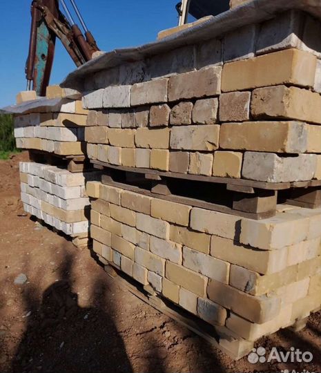 Кирпич силикатный бу