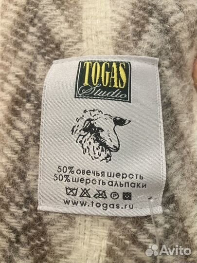 Плед togas из шерсти