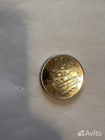 Монета Исландия 2008 г