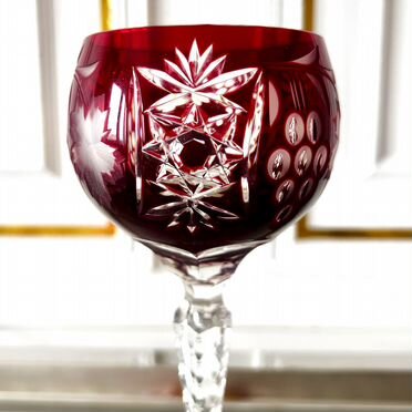 Фужеры хрустальные Ajka Crystal ваза Egermann