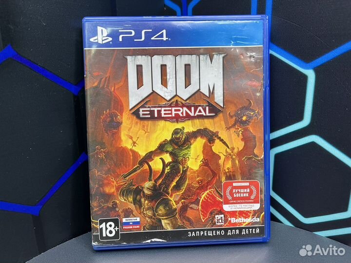 Диск на PS4 Doom Eternal