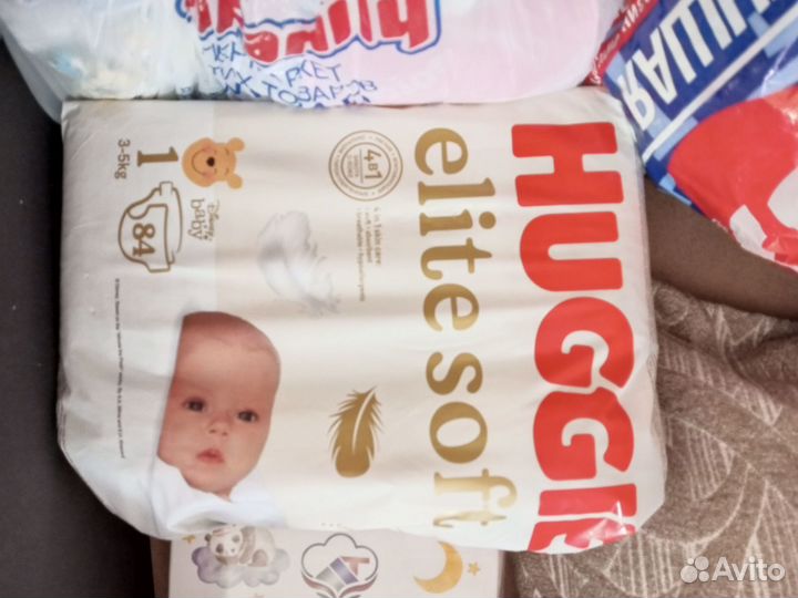 Памперсы 1 месяц