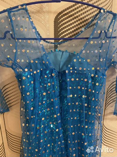 Платье эльзы холодное сердце 110