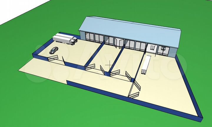 Производство, склад 200 м²