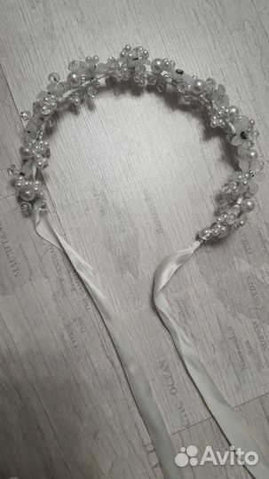 Банты для волос школьные и ободок