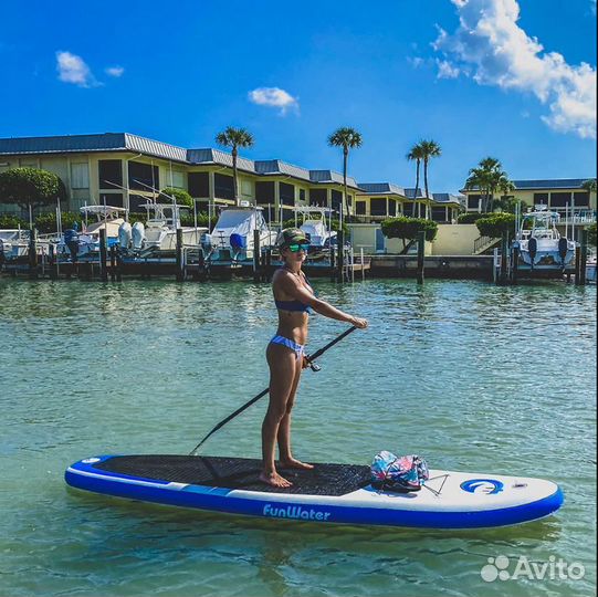 Сап борд sup доска funwater smilling face 11
