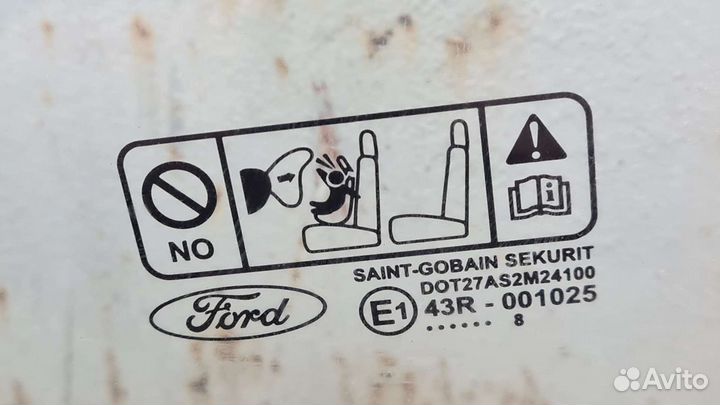 Стекло передней левой двери Форд S-MAX