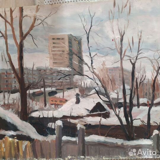 Картина Якушев, масло