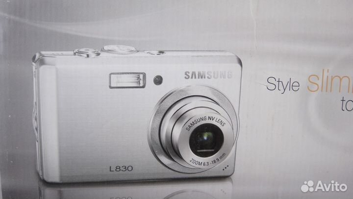 Цифровой фотоаппарат samsung L830