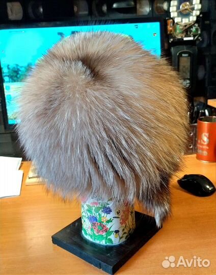 Шапка женская лиса