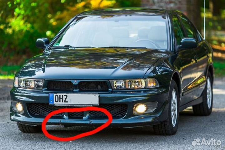 Заглушка бампера Mitsubishi Galant (Viento)