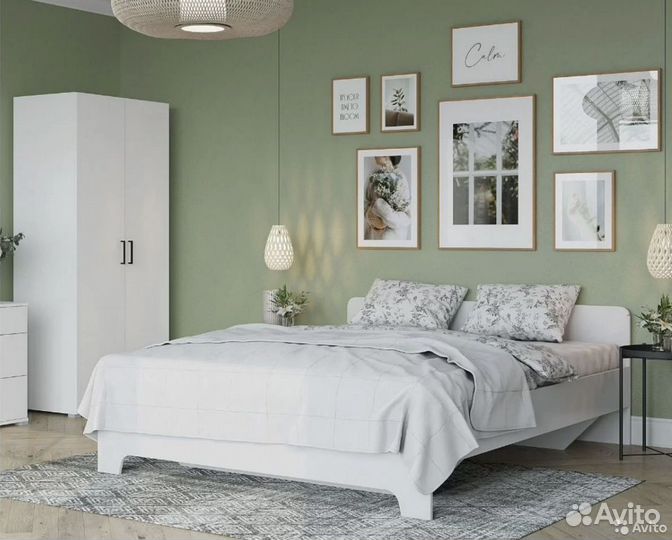 Кровать Белая виктор
