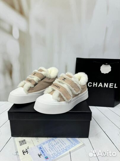 Зимние Кеды Chanel Размеры 36-40