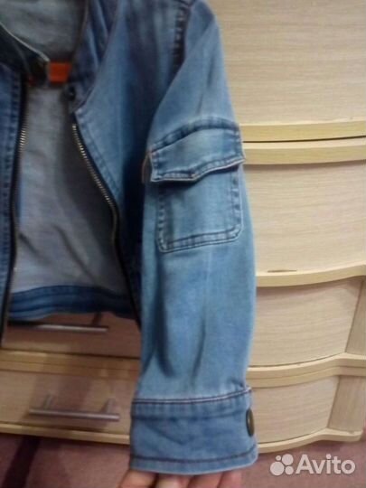 Джинсовый костюм для мальчика