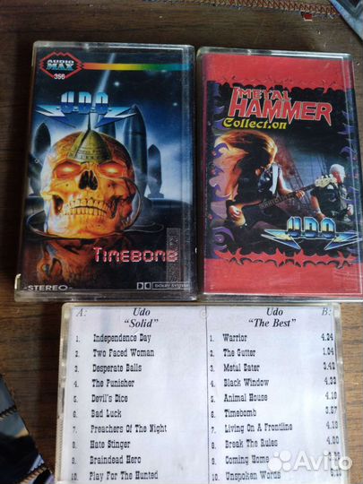 Аудио кассеты с записью