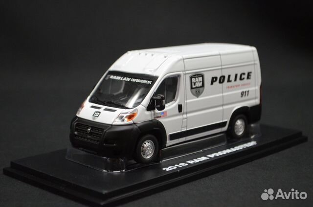 1/43, Dodge Ram 2500 Cargo Police, Greenlight