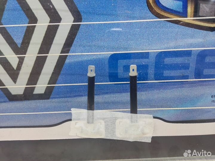 Стекло двери задка крышки багажника LADA largus ла