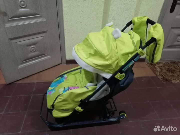 Детские санки коляска бу