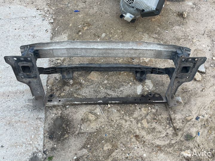 Усилитель бампера передний opel corsa d