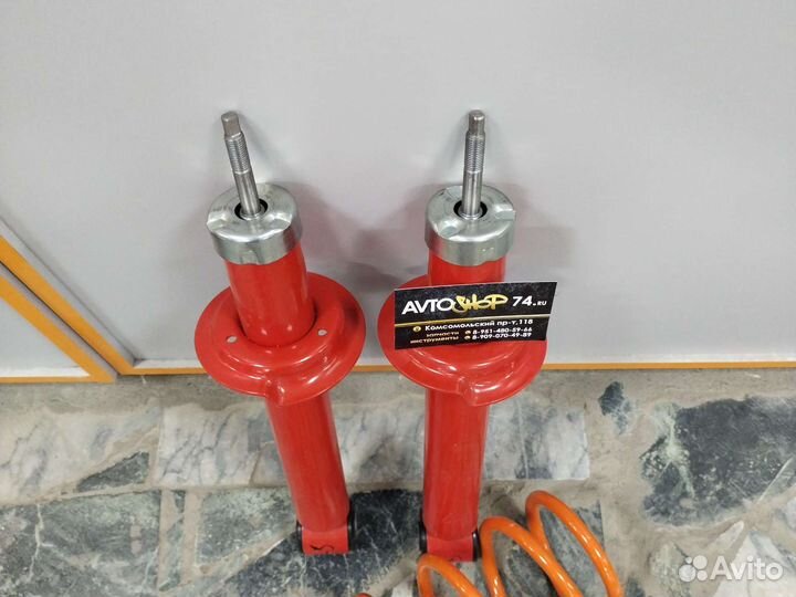 Стойки задние с занижением с пружинами Ваз