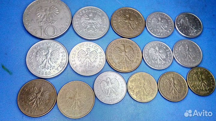 Монеты Польша 16 штук