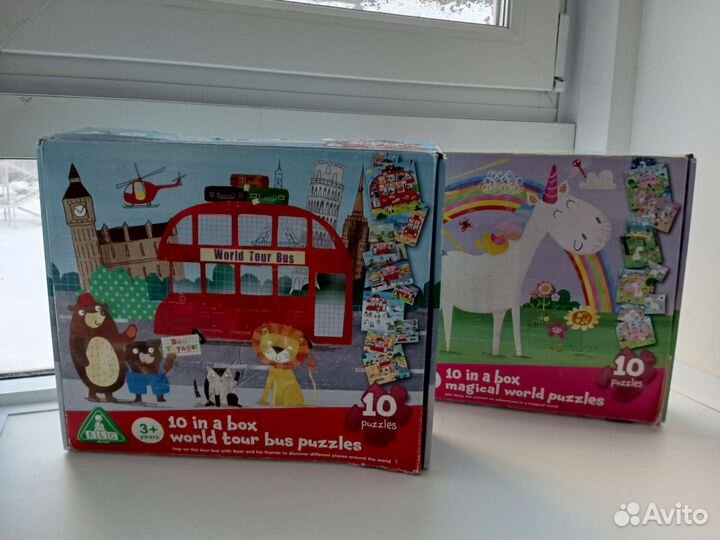 Пазлы ELC, от 3+