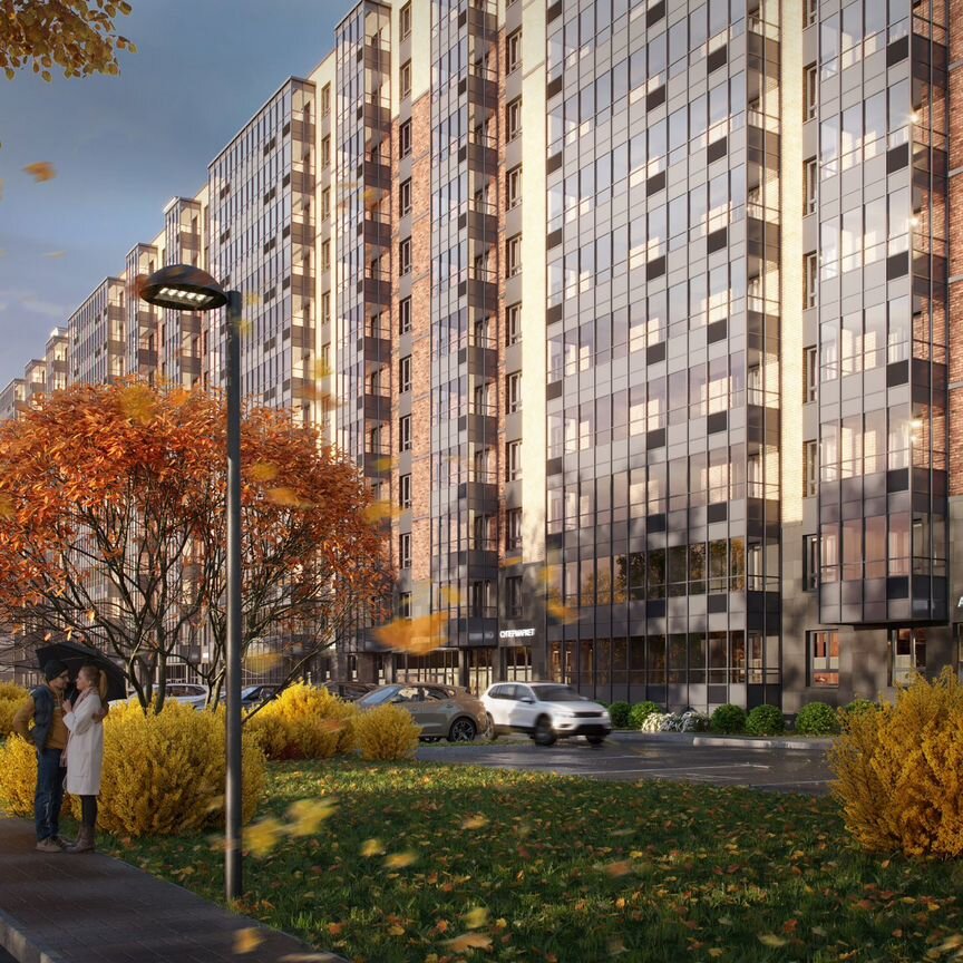 1-к. квартира, 34,4 м², 7/12 эт.