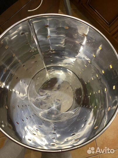 Корзина для бумаг урна хромированная Arno