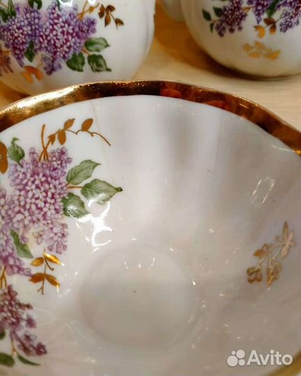 Сервиз чайный Сирень Дулево