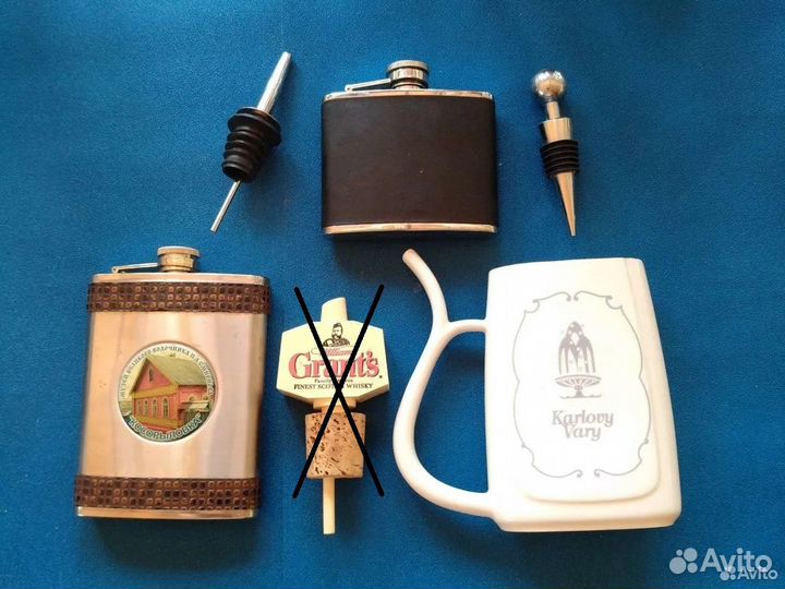 Мини-бутылочки, фляжки, пробки для вина