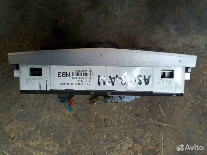 Блок управления отопителем Opel Astra H 1.8 2008