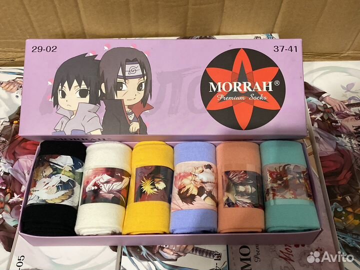 Набор носков аниме
