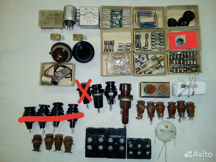 Радиодетали разные Новые и Б/у Паяные СССР