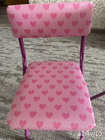 Nika kids стол со стулом б/у